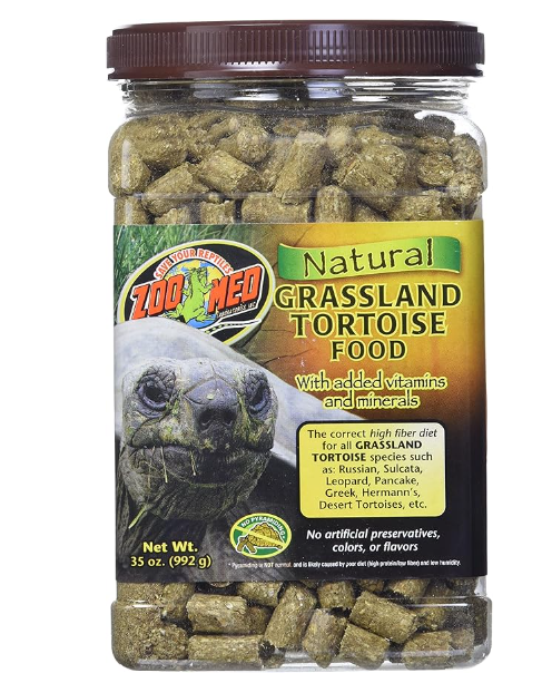 Zoo Med Natural Tortoise Food, 35-Ounce, Grassland