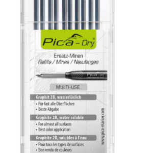 Pica Dry Graphite Refill, 4030, 10 Pack